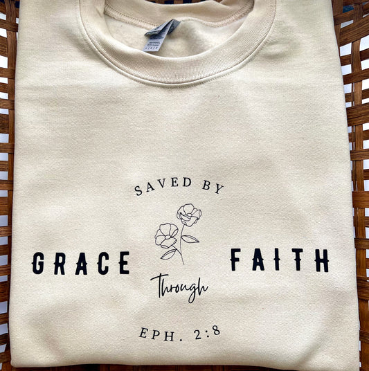 Saved By Grace Sweatshirt