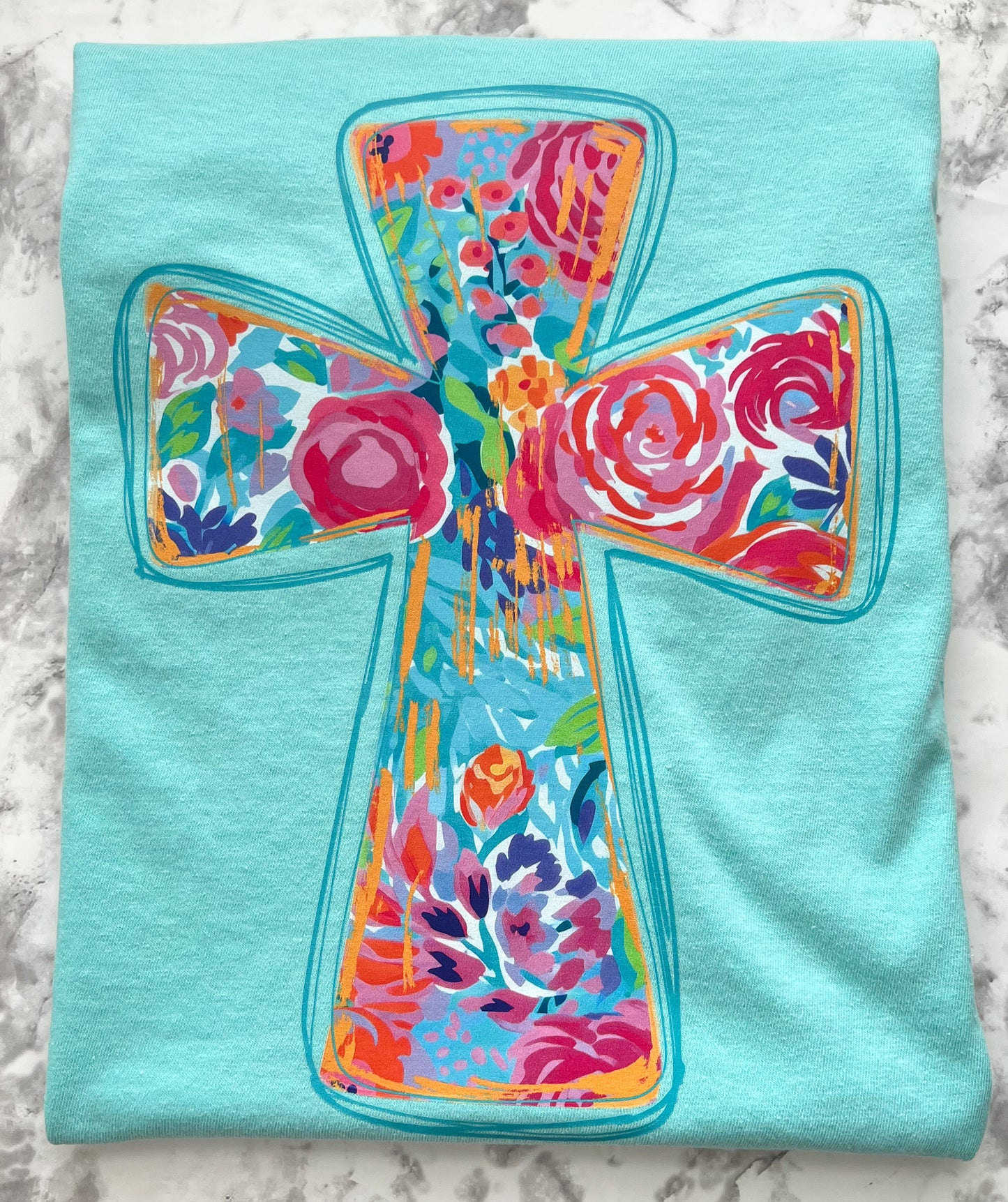 Floral Cross